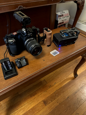 Blackmagic Design Pocket Cinema Camera 6K PRO, smallrig cage, firstpower battery