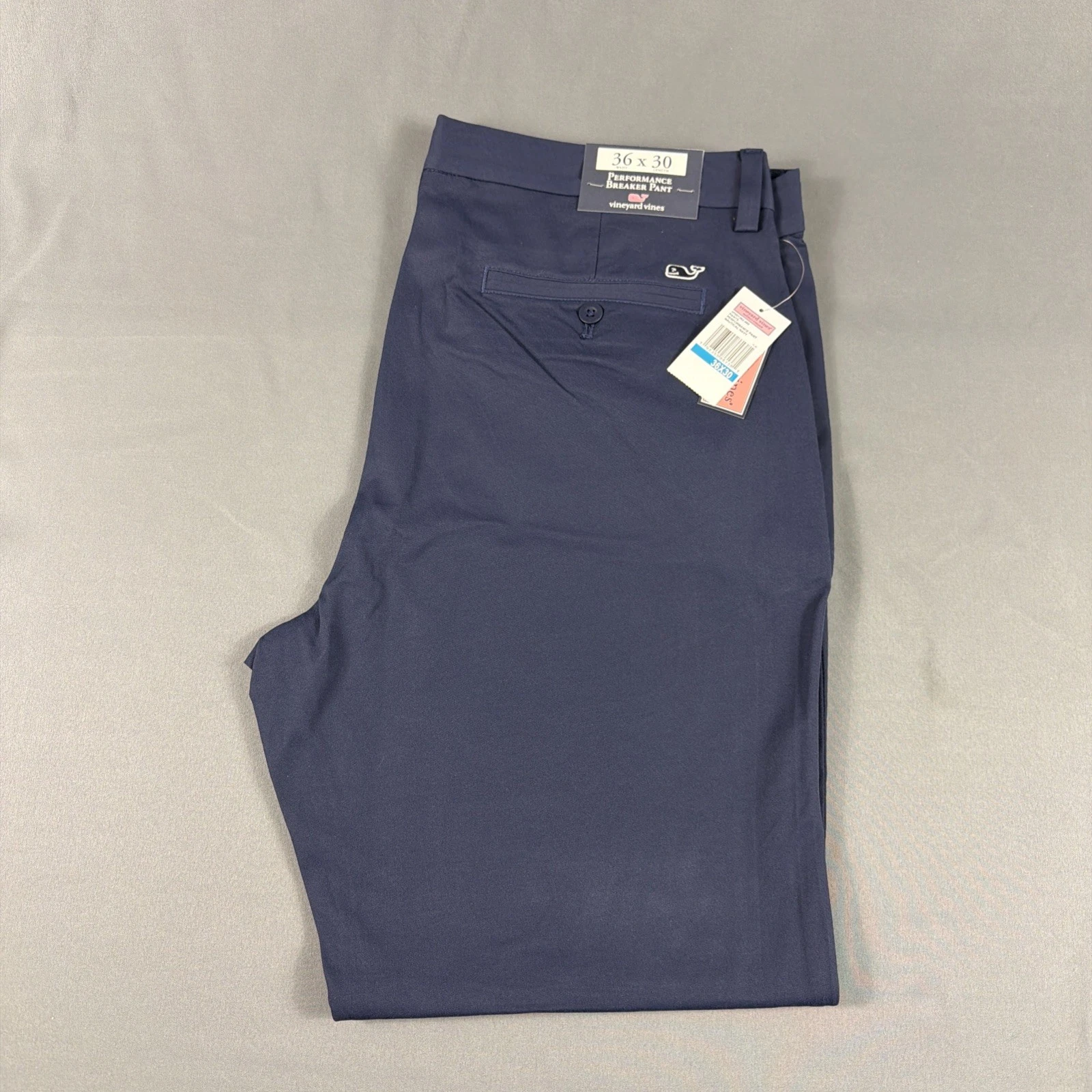 Vineyard Vines Golf Pants Performance Breaker 36 x 30 Navy Nylon Spandex NWT
Opens in a new window o