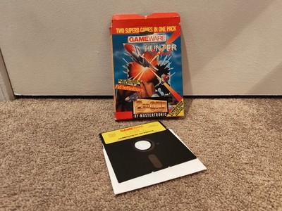 Commodore 64 Gameware 2 in 1 Hunter Patrol and Ad Infinitum w/ Original box