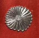 Whimsical Daisy Flower Fine Silver Art Bar, 1 Gram Fine Silver, .999% Pure!