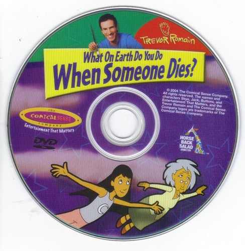 What on Earth Do You Do When Someone Dies? (DVD) Trevor Romain dvd Very Good