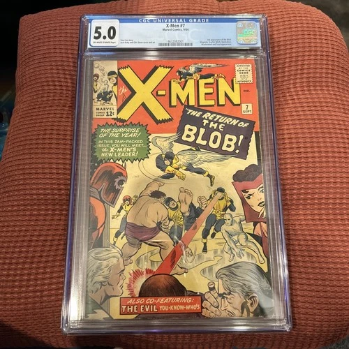 X-Men #7, Vol 1, 5.0 Graded CGC