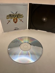 CROSSED SWORDS 2 Neo Geo CD  SNK for Neogeo CD SPINE CARD + REG CARD