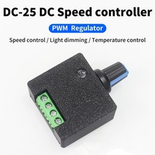 Mini PWM 12V 24V 3A DC Motor Speed Controller Regulator Dimmer For Fan LED Strip