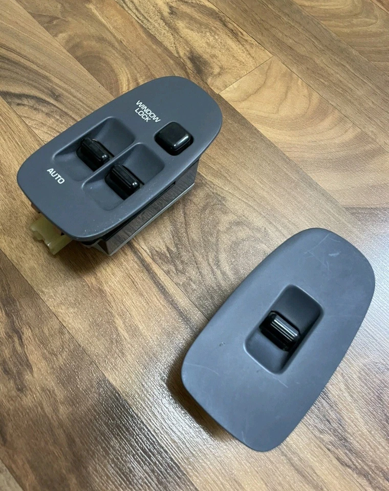 Controles de interruptor de ventana eléctrica para conductor y pasajero Toyota Previa 1991-1997 OEM  Foto 3 de 4