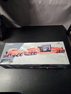 Corgi 17603 Siddle Cook Scammell Constructor With Girder Trailer And Load