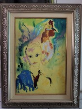ERNESTO TRECCANI Opera unica Bellissima Certificata.