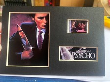 6x4 American psycho film cell display