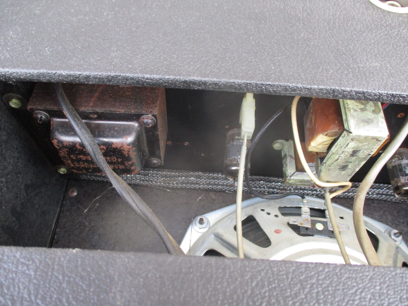 Vintage KALAMAZOO REVERB 12 Tube AMP w/Tremolo Foot Switch UNTESTED