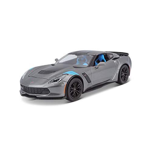 Maisto Corvette Grand Sport 2017: Originalgetreues Modellauto 1:24, TüRen Und Mo-image