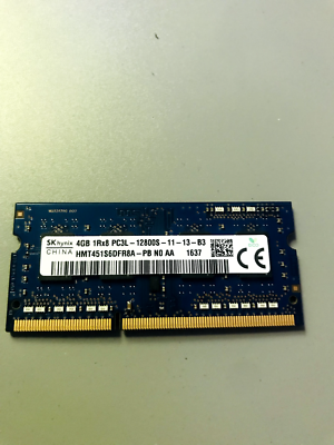 4gb 1rx8 pc3l-12800s-11-13-b3 | eBay