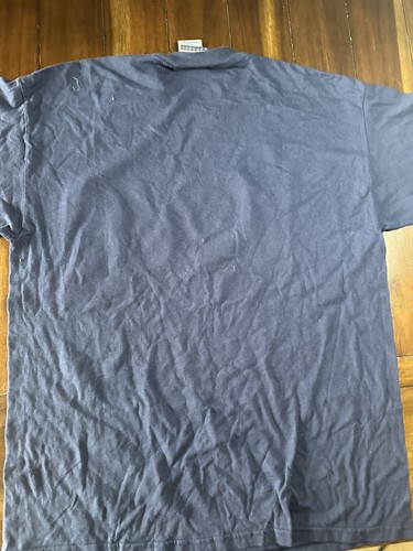 T-shirt vintage Michigan Wolverines Spell Out taglia XL anni 90 grafica vintage anni 90 - Foto 5 di 5