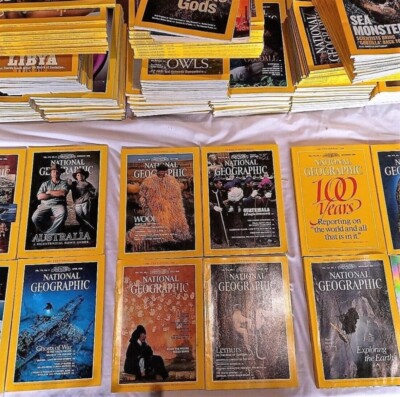 National Geographic Magazine Bundle - Random Lot of 6 Magazines | eBay