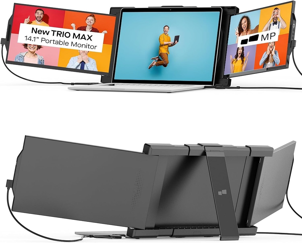 Mobile Pixels Trio Max Portable Monitor for Laptops, 14
