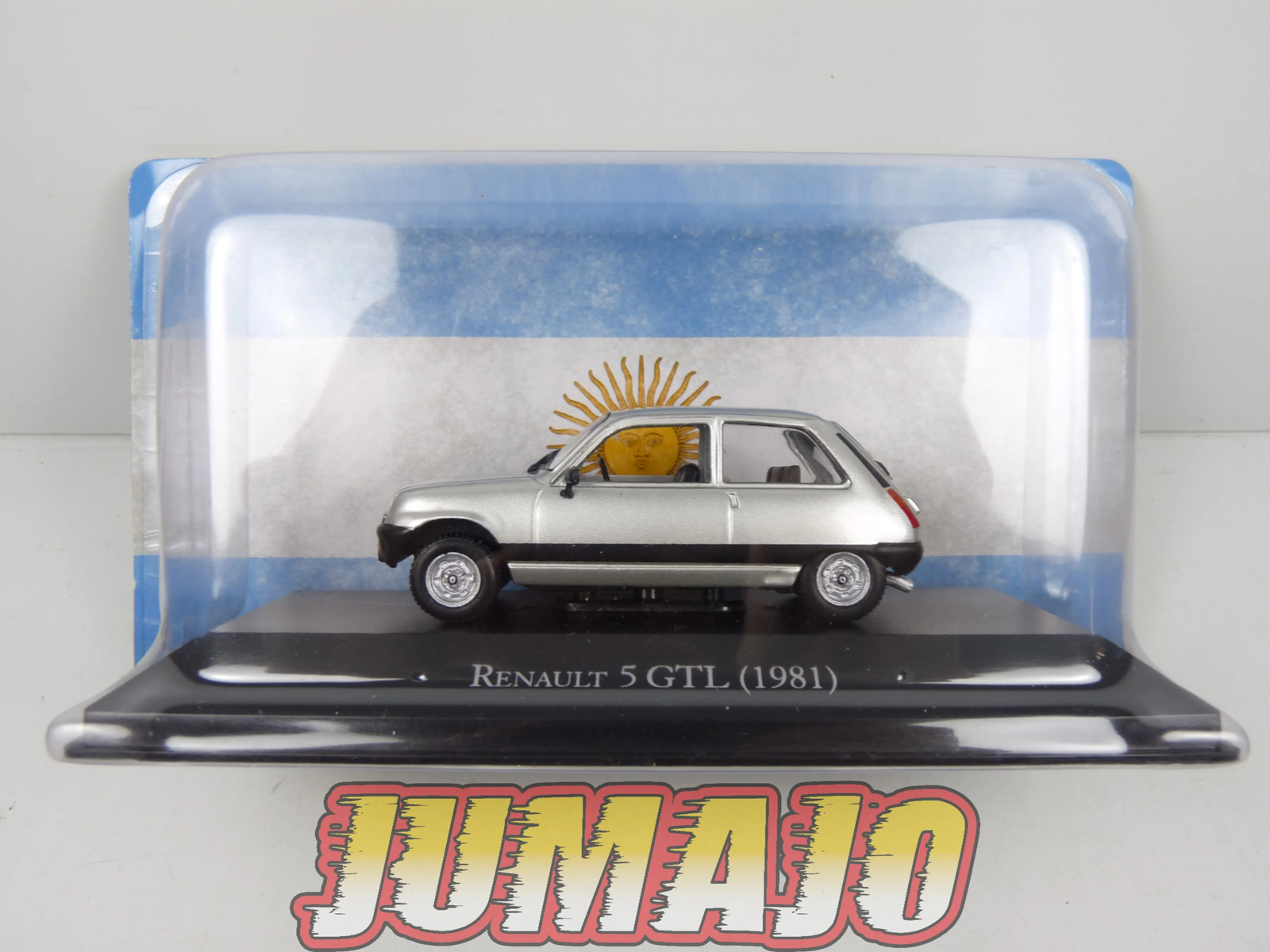 Sangle Voiture ARG15 Voiture 1/43 SALVAT Autos Inolvidables : Renault Dauphine (1965 Roue Secours Galette - Foto 8
