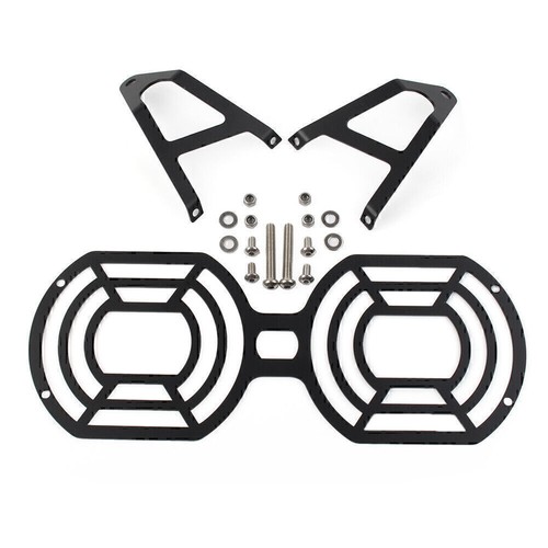 Motorcycle Front Headlight Grille Guard Black Iron For Moto Guzzi V85 TT 2018-22 - Picture 2 of 8