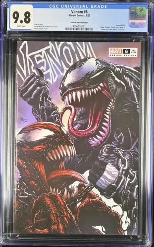 VENOM (2021 MARVEL) #6SUAYAN.A CGC 9.8 MICO SUAYAN EXCLUSIVE VARIANT COVER