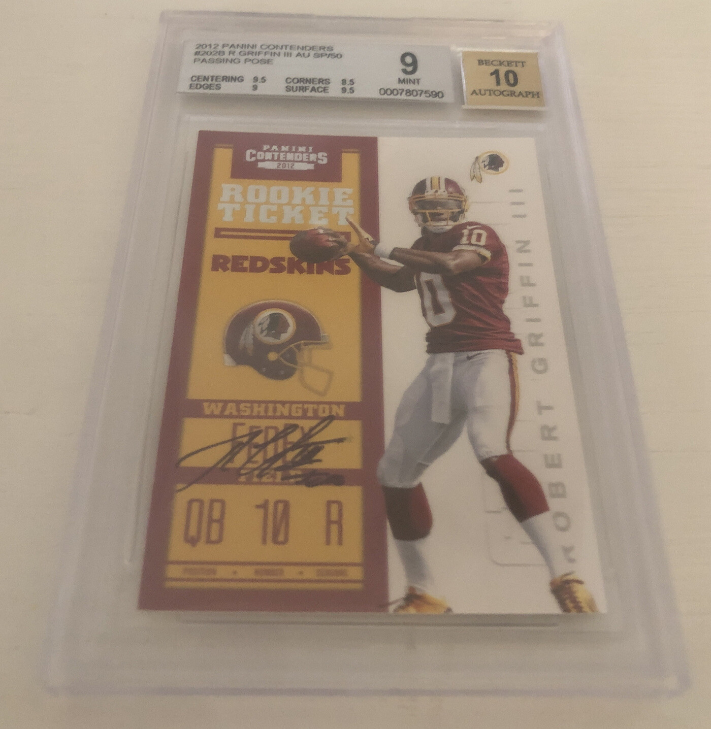 Robert Griffin III Bowman #200 Passing Pose