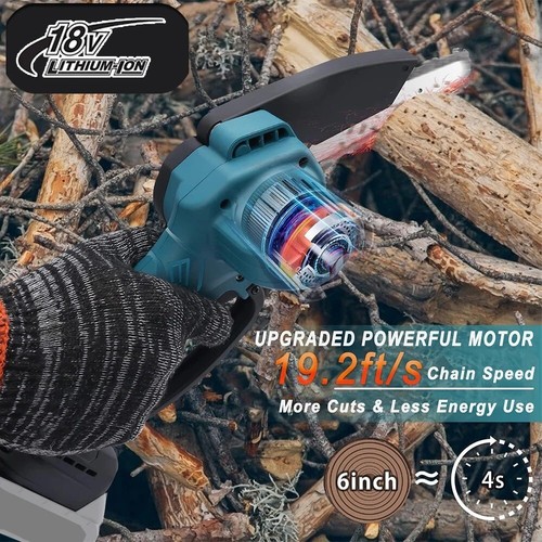 Mini Chainsaw for Makita 18v (No Battery) Woodworking with Small Handheld Electr - Picture 3 of 6