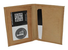 CREDIT CARD ID HOLDER SMALL SLIM TAN NEW GREAT GIFT IDEA FREE SHIPPING