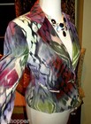 NEW Boston Proper IKAT Velvet Blazer Jacket Boho Artsy Chic Retro Coat 4 $189 — photo 5