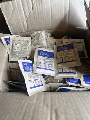 BOX OF 150 Plus URNEX COFFEE URN BREWER CLEANER PACKETS Exp 2019