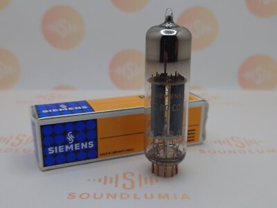 1x Philips E80CC 6085 O-Getter - Siemens Label - Heerlen, NL  '66 - Near NOS