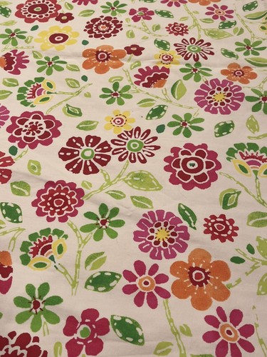 Teen Colorful Pink Floral Flowers Duvet Full/Queen Cotton Polyester Retro Hippie - Picture 6 of 24