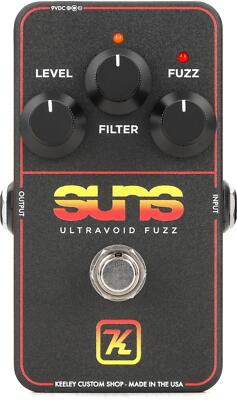 Keeley Suns Ultravoid Fuzz Pedal  Sweetwater Exclusive G1N