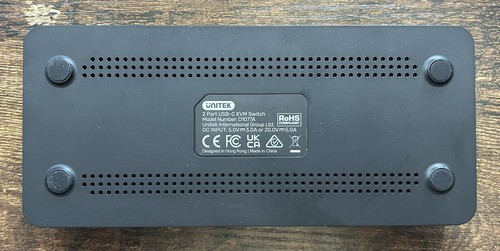 Unitek USB C KVM Switch HDMI 4K@60Hz Switches Selector 2 Computers Sharing HD - Picture 10 of 12