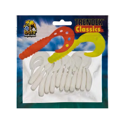 Trendex Supersoft-Mini Twister 3,5 oder 5,5 cm / weiss