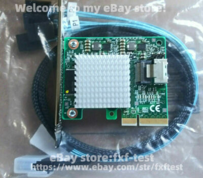 IBM H1110 9211 SAS 6Gbps HBA IT Mode for ZFS FreeNAS unRAID + SFF8087 SATA Cable