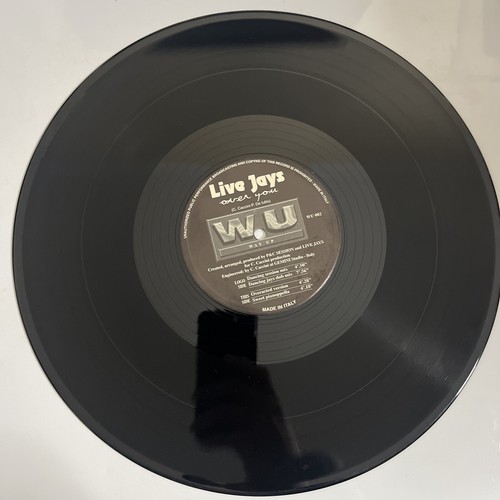 Live Jays – Over You 1999 LP Vinyl Record WU 002 - Picture 4 of 5
