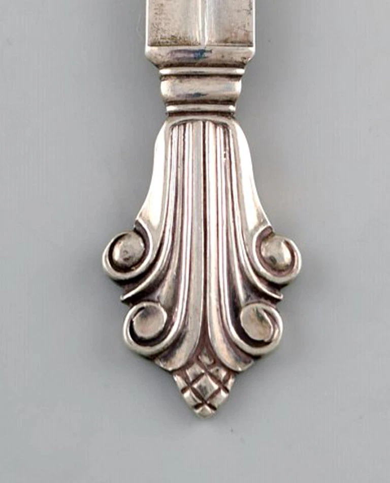 Tenedor de pescado Georg Jensen cubiertos cubiertos Acanthus, Georg Jensen. Foto 2 de 4