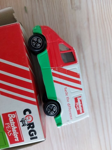 Corgi Ford Transit Bachelors Peas Van boxed limited edition .1985 - Picture 2 of 6