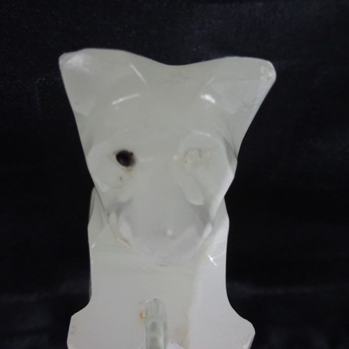 White Marble Bear Zuni Fetish Picasso - Picture 5 of 5