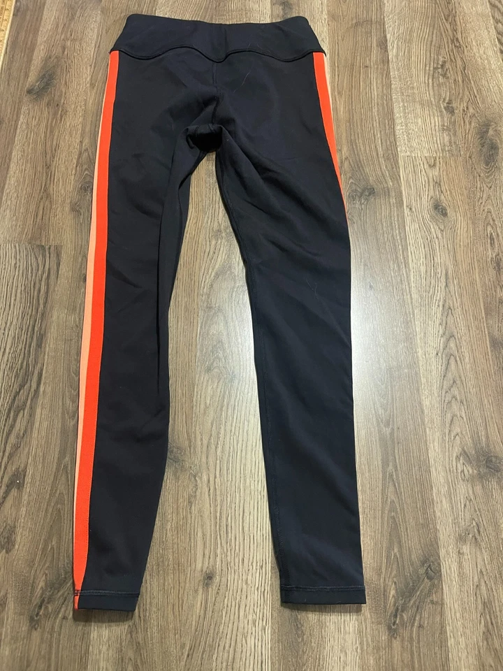 Avia брюки, женский размер средний, черный, желтый красный, без застежек, леггинсы - Изображение 2 из 4