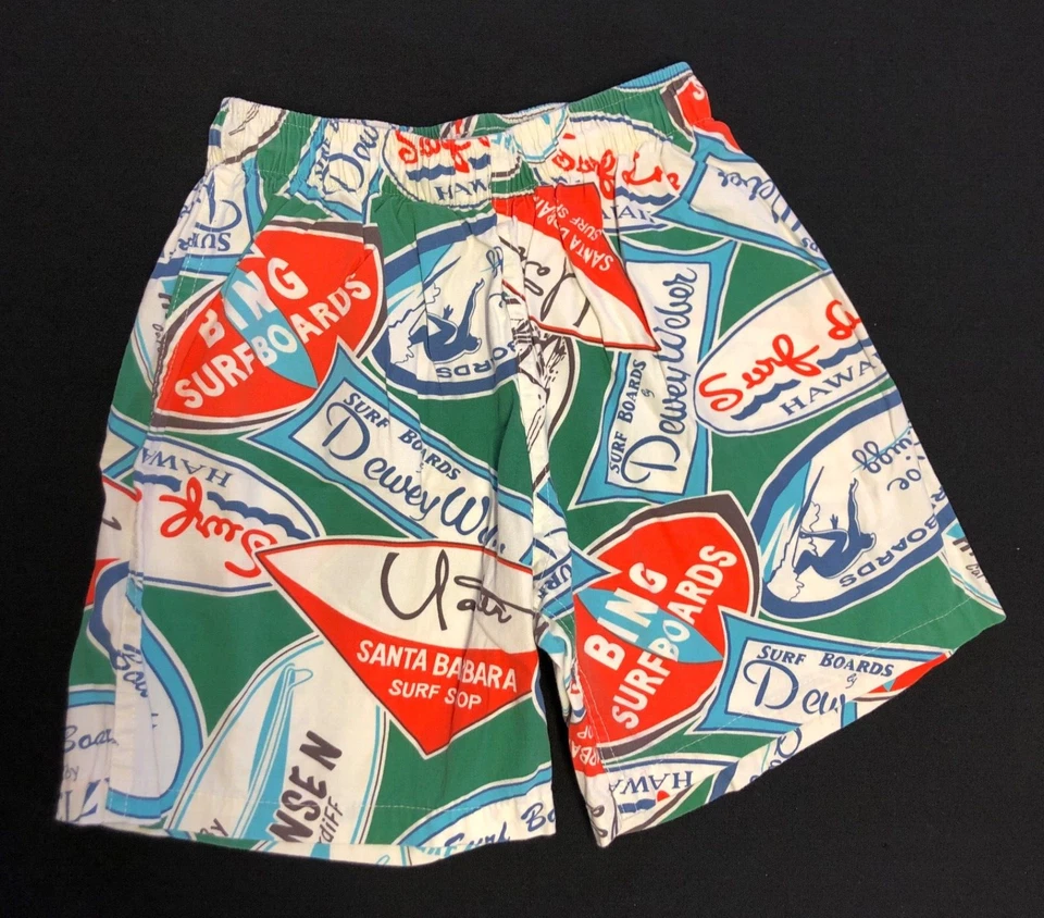 LITTLE KIDS Original JAMS WORLD Decals Shorts SURF LINE Velzy Bing Weber Hobie M - Image 4 of 4