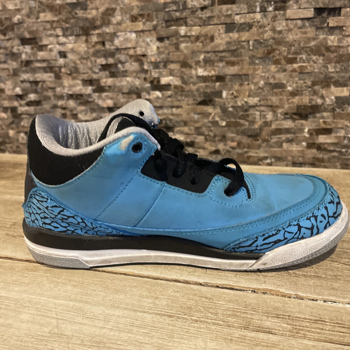 Nike Jordan 3 Retro Powder Blue US 3Y - 429487-406 | eBay