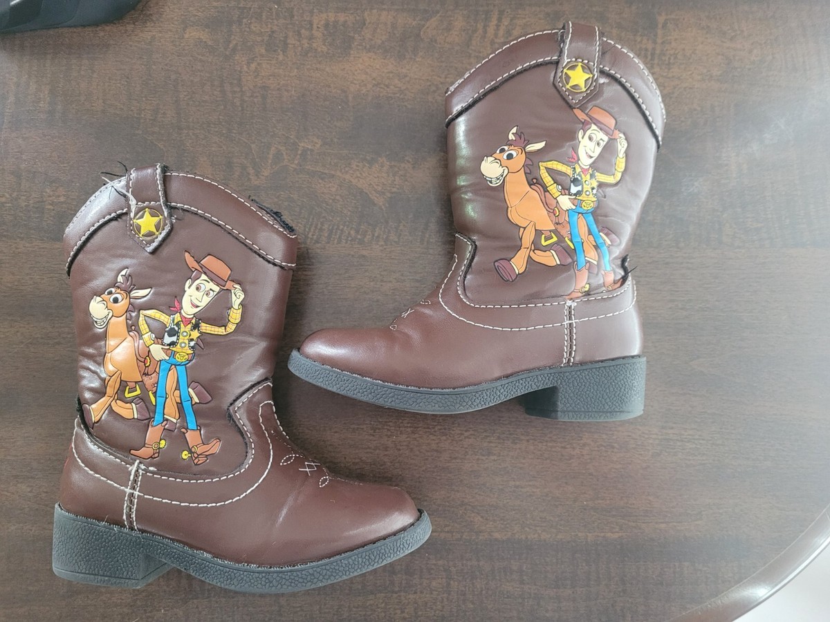 Disney/Pixar Toy Story Woody Kid's Boots Size 6 Kids | eBay