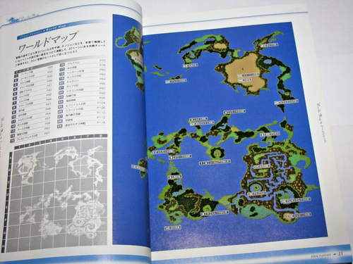 Final Fantasy I & II Origins PS1 Japan Official Complete Guide Book US Seller - Picture 5 of 7