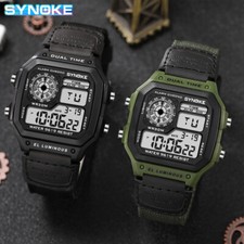 Men's Sports Outdoor Watch Waterproof Electronic Watch Chronograph Date Watch US