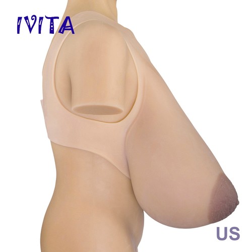 21XL Ovalado Pezón Silicona Formes Pechos Drag Queen 16KG Enorme Chaleco Boobs Potenciador - Imagen 3 de 11