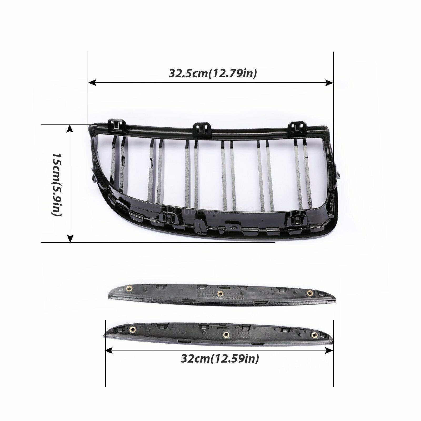 Black Kidney Sport Front Grill for BMW 3 Series E90 E91 Pre-lci 
