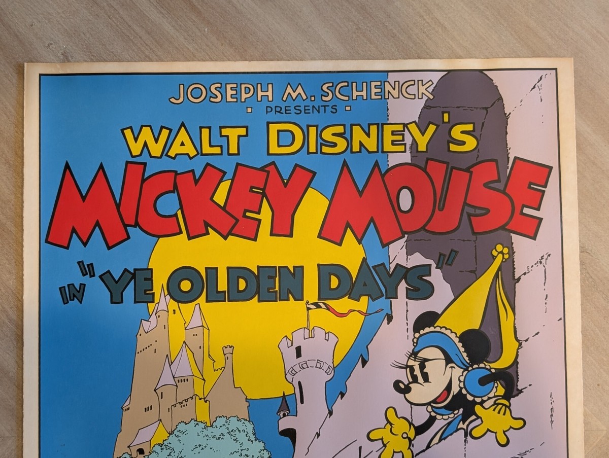 キシマ　ミッキー　ランプ　Mickey Mouse Ye Olden Days キシマ ミッキー ランプ Mickey Mouse Ye Olden Days
