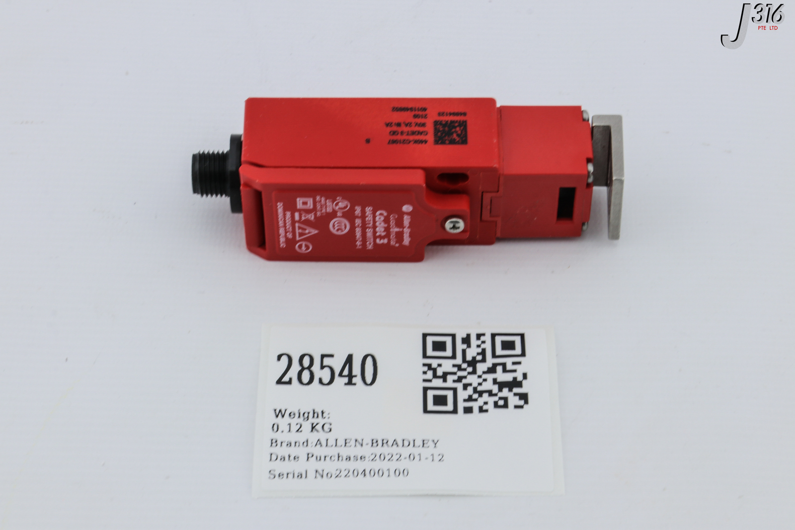 28540 ALLENBRADLEY GUARDMASTER CADET 3 SAFETY SWITCH, CADET3 QD 440K