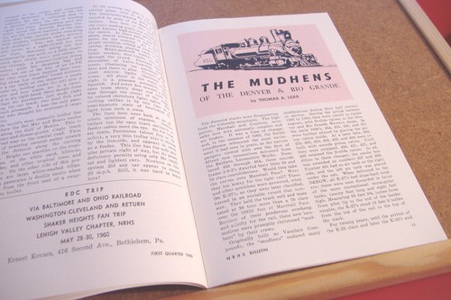 THE BULLETIN~NATIONAL RAILWAY HUISTORICAL SOCIETY~FIRST QUARTER 1960~VOL 25 #1 - Picture 5 of 10