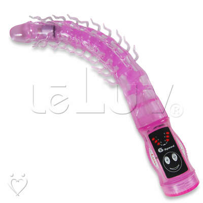 LeLuv Flexible Vibrator FIERY DRAGON Tentacle Fantasy Bendable G-spot  Multispeed