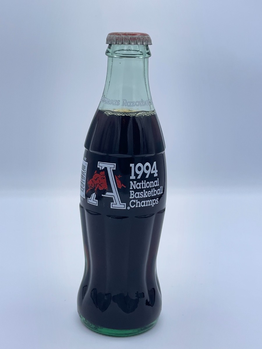 1994 Arkansas Razorback National Basketball Champs Coke Coca Cola