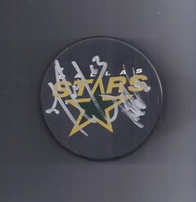 NHL Dallas Stars AUTOGRAPHED SIGNED PUCK- NO COA- Please Read Description